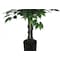 Monarch Specialties Artificial Plant, 58" Tall, Ficus Tree, Indoor, Faux, Fake, Floor, Greenery, Potted, Decorative I 9564 - alternate 4